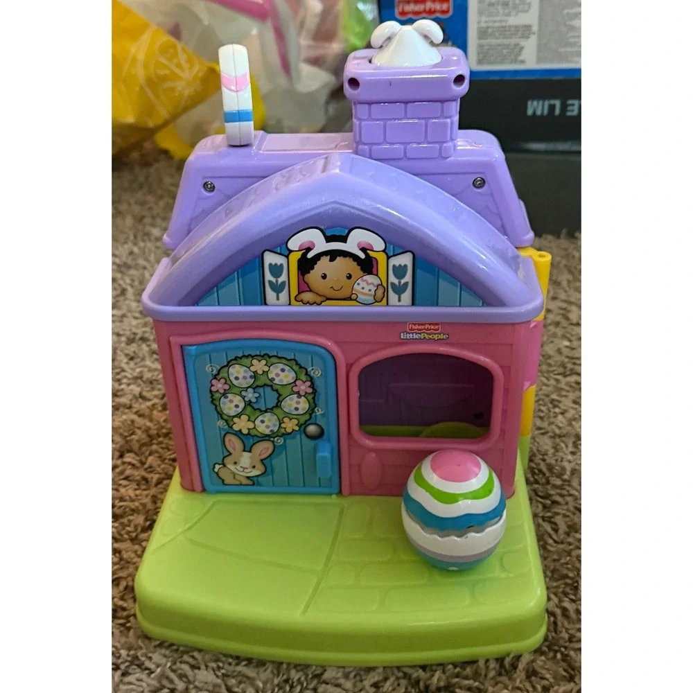 Fisher-Price Little People Easter Surprise Cottage & Ten Play Pieces